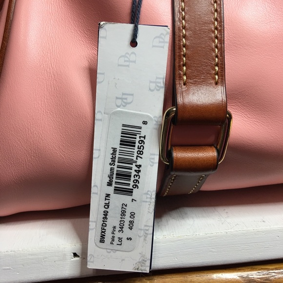 Dooney & Bourke Large Pale Pink Satchel - Picture 2 of 11